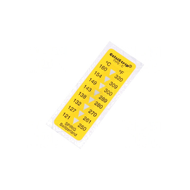 Indicator de Temperatură Digital CelsiStrip 15x45mm | Electronic-mag.ro | Componente Electronice