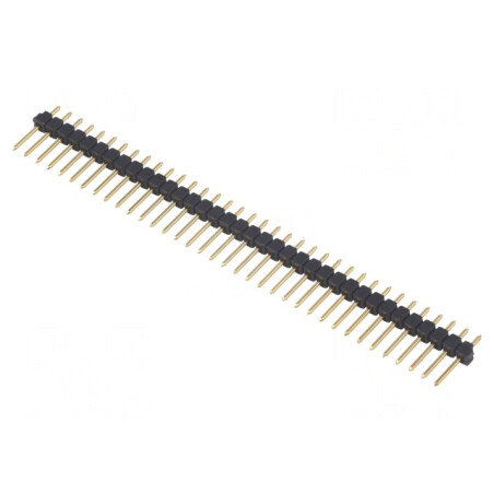 Şir pini tată 36 pini 2,54mm THT aurit | Electronic-mag.ro | Componente Electronice