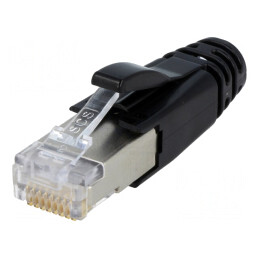 Mufă RJ45 8P8C Ecranată IDC Crimpată | Electronic-mag.ro | Componente Electronice