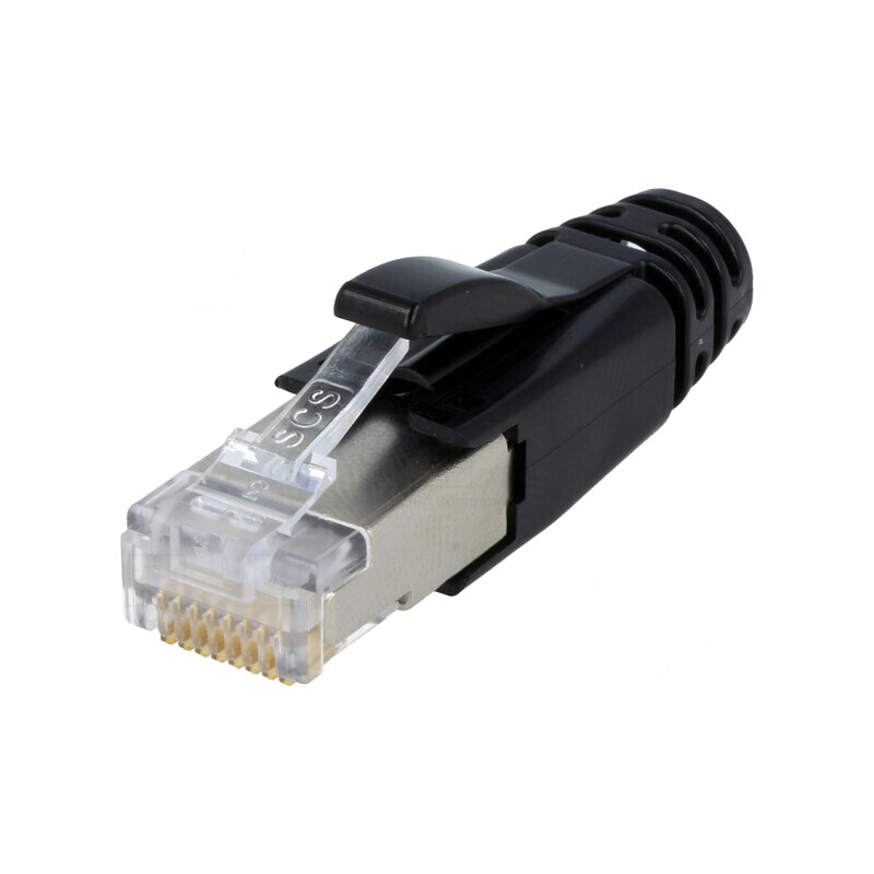 Mufă RJ45 8P8C Ecranată IDC Crimpată | Electronic-mag.ro | Componente Electronice Mufă RJ45 8P8C Ecranată IDC Crimpată | Electronic-mag.ro | Componente Electronice