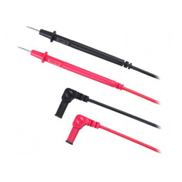 Set Cabluri de Măsurare 1kV 20A Negru/Roșu 2 Bucăți | Electronic-mag.ro | Componente Electronice