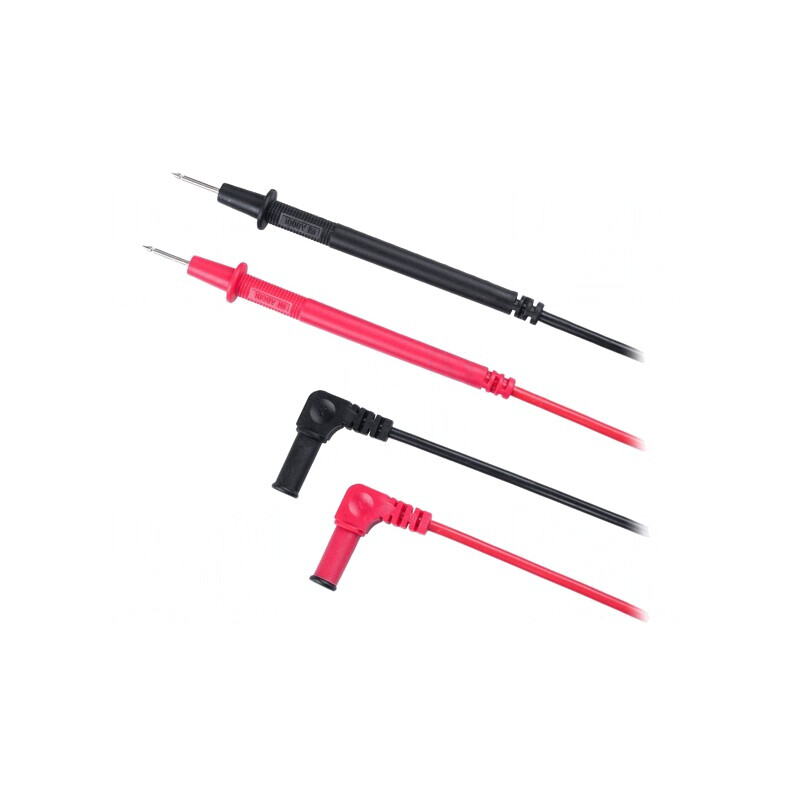 Set Cabluri de Măsurare 1kV 20A Negru/Roșu 2 Bucăți | Electronic-mag.ro | Componente Electronice