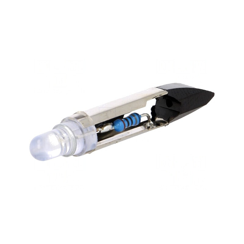 Lampă LED albastră 24V T6,8 | Electronic-mag.ro | Componente Electronice