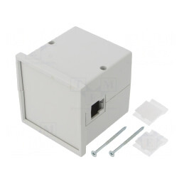 Carcasă ABS Gri 72x72x73mm cu Răsucire | Electronic-mag.ro | Componente Electronice