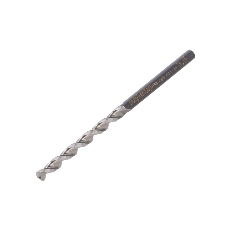 Burghiu metal 3,5mm 70mm HSS-E cobalt | Electronic-mag.ro | Componente Electronice