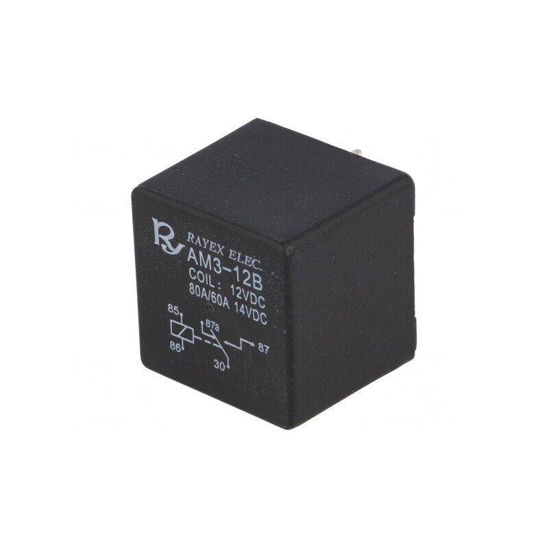 Releu Electromagnetic SPDT 12V 80A Autovehicule | Electronic-mag.ro | Componente Electronice