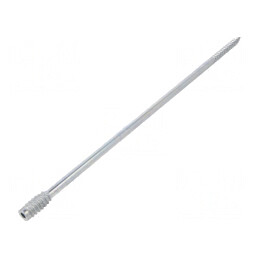 Șurub Lemn 6x250 fără Cap HEX 4mm Oțel Zincat | Electronic-mag.ro | Componente Electronice