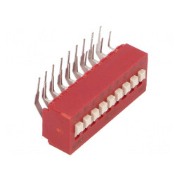 Comutator DIP-SWITCH 9 Secțiuni 0.1A 50VDC | Electronic-mag.ro | Componente Electronice