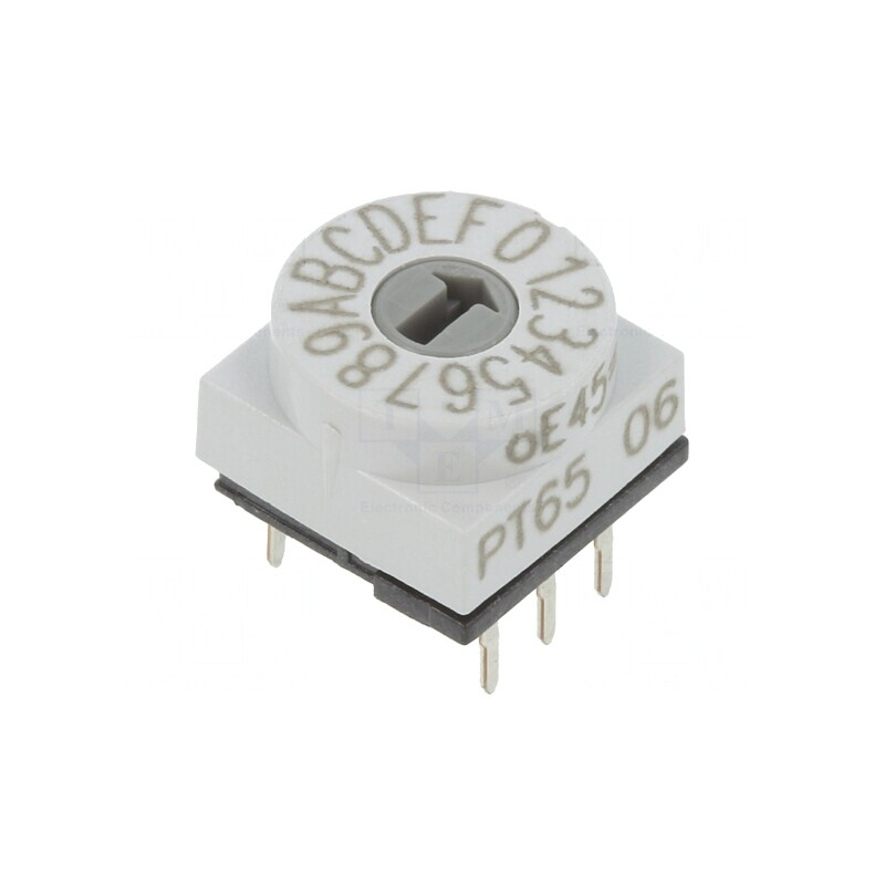 Întrerupător Codificare HEX/BCD 16 Poz THT 80mΩ | Electronic-mag.ro | Componente Electronice Întrerupător Codificare HEX/BCD 16 Poz THT 80mΩ | Electronic-mag.ro | Componente Electronice