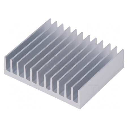 Radiator Aluminiu Extrudat cu Aripioare 50mm x 59,69mm | Electronic-mag.ro | Componente Electronice