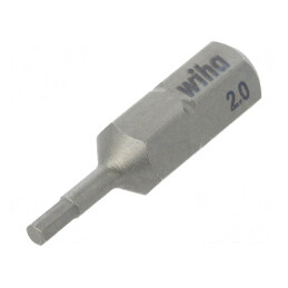 Capăt şurubelniţă HEX 2mm 25mm STANDARD | Electronic-mag.ro | Componente Electronice
