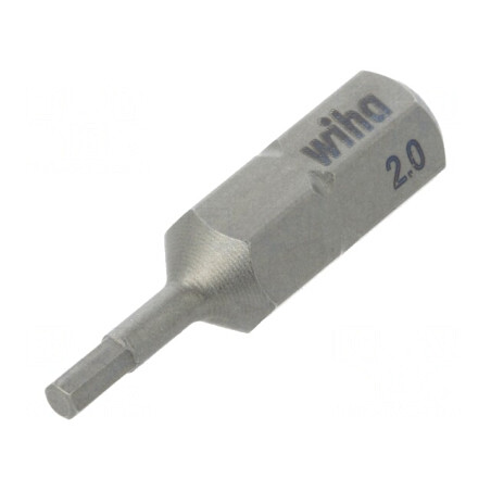 Capăt şurubelniţă HEX 2mm 25mm STANDARD | Electronic-mag.ro | Componente Electronice