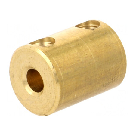 Adaptor Alamă 4mm Arămie | Electronic-mag.ro | Componente Electronice