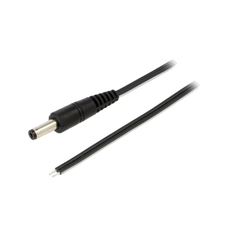 Cablu Negru 2x0,5mm2 cu Mufă DC 4,8/1,7 - 1,5m | Electronic-mag.ro | Componente Electronice Cablu Negru 2x0,5mm2 cu Mufă DC 4,8/1,7 - 1,5m | Electronic-mag.ro | Componente Electronice