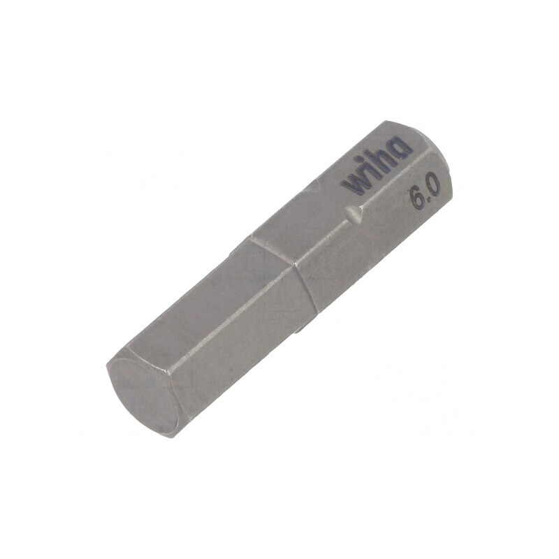 Capăt șurubelniță imbus HEX 6mm 25mm STANDARD | Electronic-mag.ro | Componente Electronice