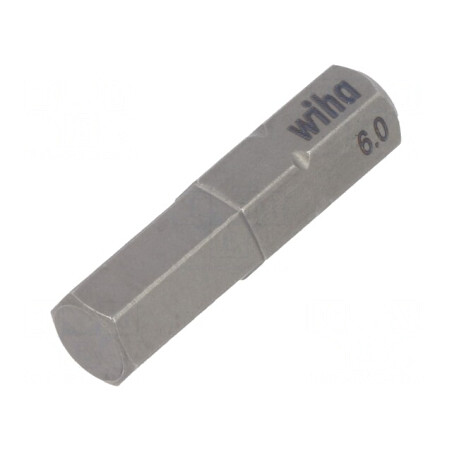 Capăt șurubelniță imbus HEX 6mm 25mm STANDARD | Electronic-mag.ro | Componente Electronice