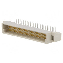 Conector DIN 41612 2B 32 PIN THT 90° Tată | Electronic-mag.ro | Componente Electronice