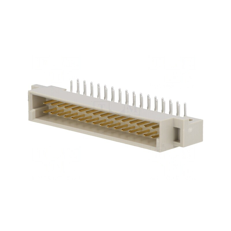 Conector DIN 41612 2B 32 PIN THT 90° Tată | Electronic-mag.ro | Componente Electronice