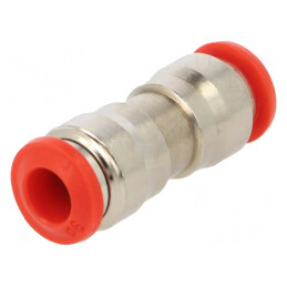 Racord Push-In Simplu Alamă Nichelată 20 Bar | Electronic-mag.ro | Componente Electronice