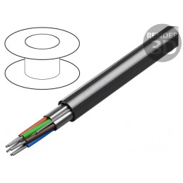 Cablu RS232 6x24AWG ecranat PVC | Electronic-mag.ro | Componente Electronice