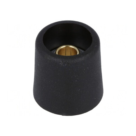 Buton rotativ poliamidă 6mm 16x16mm | Electronic-mag.ro | Componente Electronice