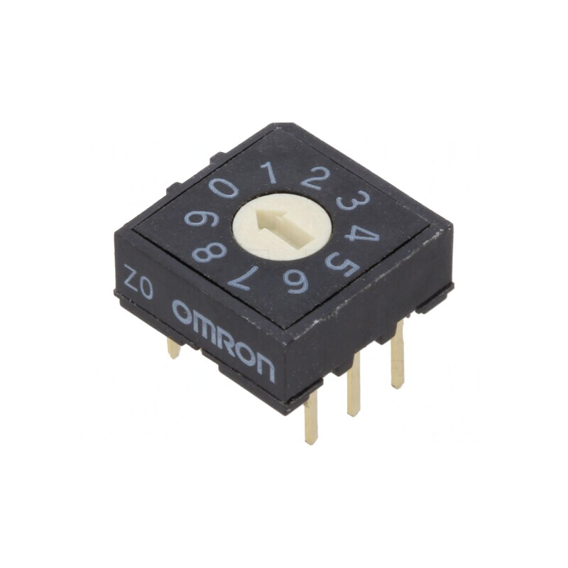 Întrerupător codificare DEC/BCD Poz 10 THT | Electronic-mag.ro | Componente Electronice