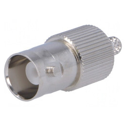 Mufă BNC Mamă 50Ω Crimpat Aurit | Electronic-mag.ro | Componente Electronice