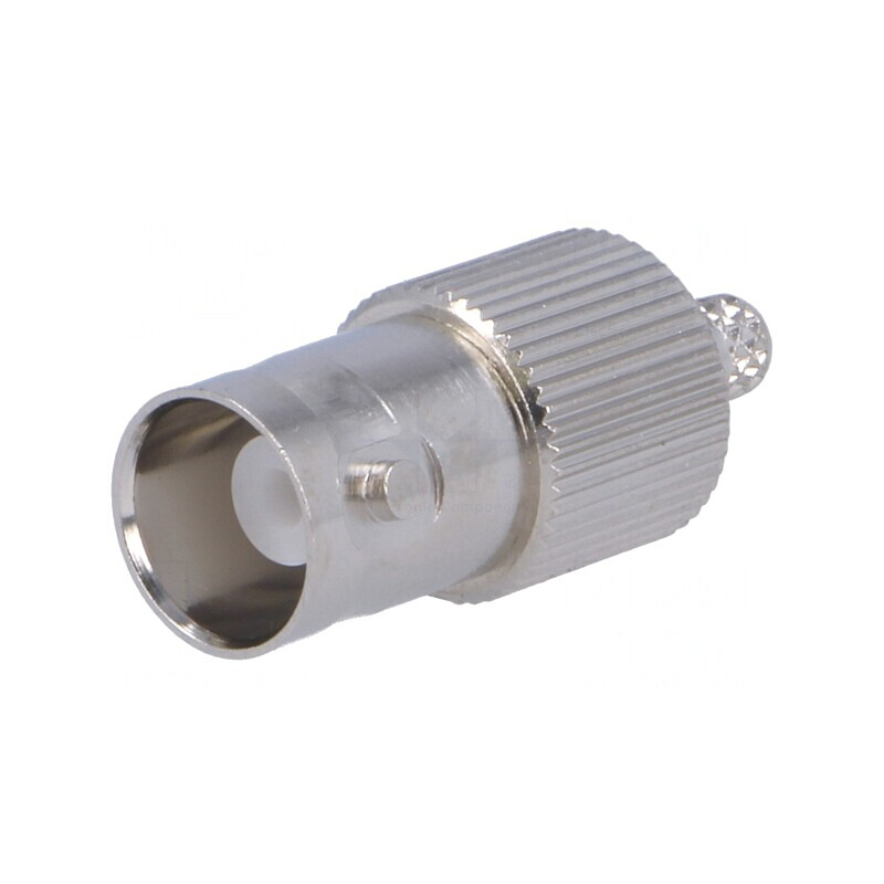 Mufă BNC Mamă 50Ω Crimpat Aurit | Electronic-mag.ro | Componente Electronice