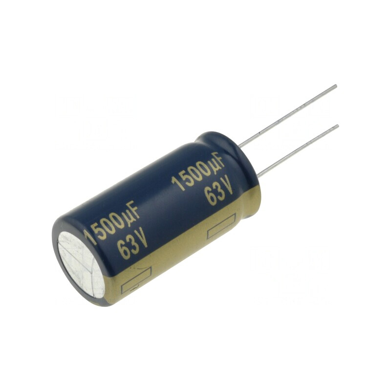 Condensator electrolitic low ESR 1500uF 63V THT | Electronic-mag.ro | Componente Electronice