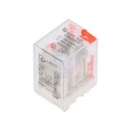 Releu Electromagnetic DPDT 230VAC 10A | Electronic-mag.ro | Componente Electronice
