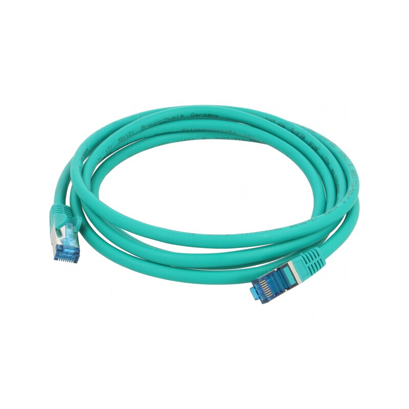 Cablu Patch S/FTP Cat6a Verde 2m LSZH | Electronic-mag.ro | Componente Electronice