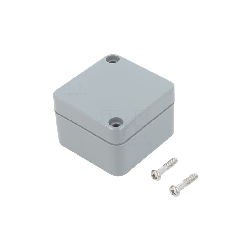 Carcasă Universală ABS Gri Deschis IP68 50x52x35mm | Electronic-mag.ro | Componente Electronice Carcasă Universală ABS Gri Deschis IP68 50x52x35mm | Electronic-mag.ro | Componente Electronice