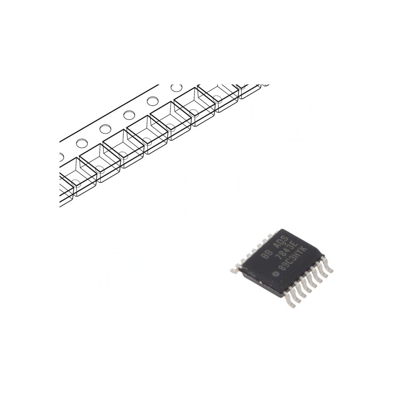 Convertor A/D 4 Canale 12-bit 125ksps 2,7-5,25V SSOP16 | Electronic-mag.ro | Componente Electronice