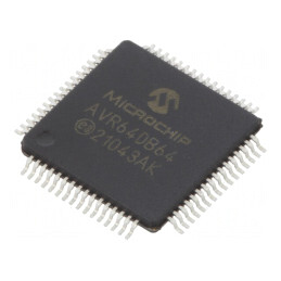 Microcontroler AVR TQFP64 55 Intreruperi 3 AVR64