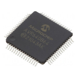 Microcontroler AVR TQFP64 55 Intreruperi 3 AVR64 | Electronic-mag.ro | Componente Electronice