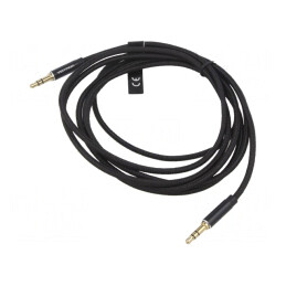 Cablu Audio Jack 3.5mm 2m Aurit | Electronic-mag.ro | Componente Electronice