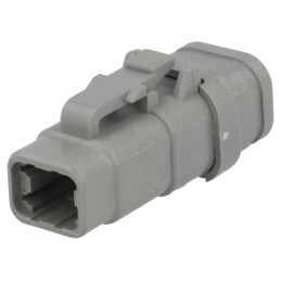 Conector Cabluri DTM 4 Pin Gri IP68 | Electronic-mag.ro | Componente Electronice