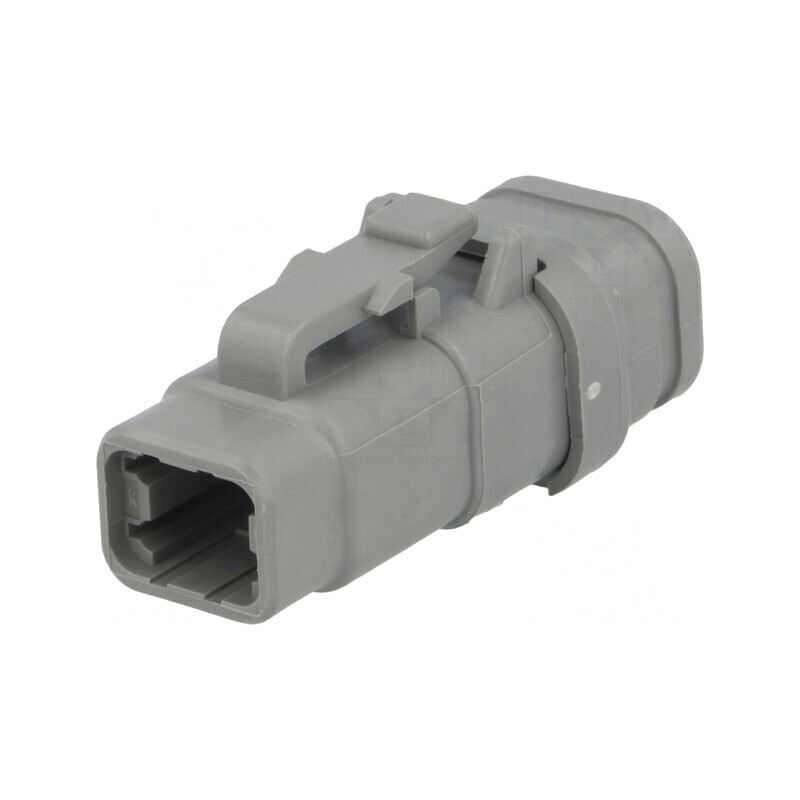 Conector Cabluri DTM 4 Pin Gri IP68 | Electronic-mag.ro | Componente Electronice