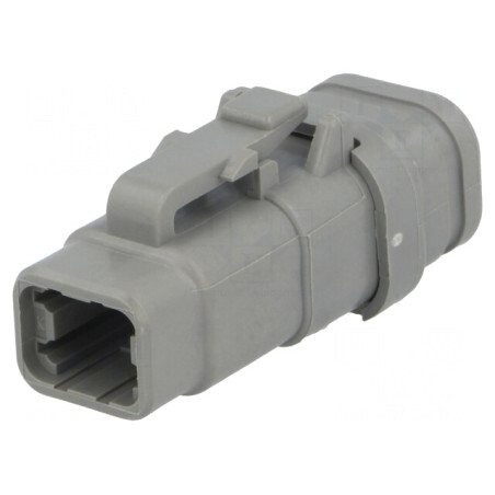 Conector Cabluri DTM 4 Pin Gri IP68 | Electronic-mag.ro | Componente Electronice