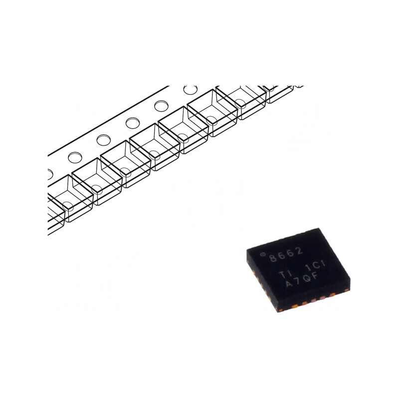Driver IC QFN20 3-5.5VDC | Electronic-mag.ro | Componente Electronice