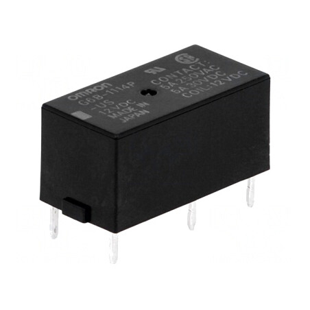 Releu electromagnetic 12VDC 5A SPST-NO | Electronic-mag.ro | Componente Electronice