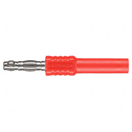 Mufă Banană 4mm Roșie Neizolată 16A | Electronic-mag.ro | Componente Electronice