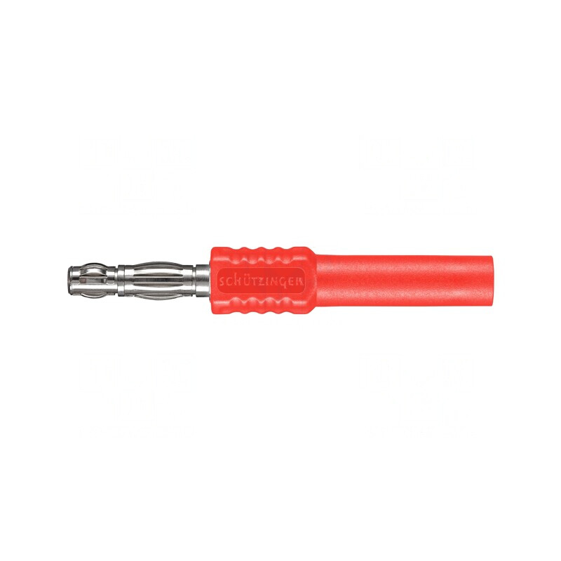 Mufă Banană 4mm Roșie Neizolată 16A | Electronic-mag.ro | Componente Electronice
