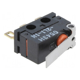 Microîntrerupător cu Manetă 2A  | Electronic-mag.ro | Componente Electronice