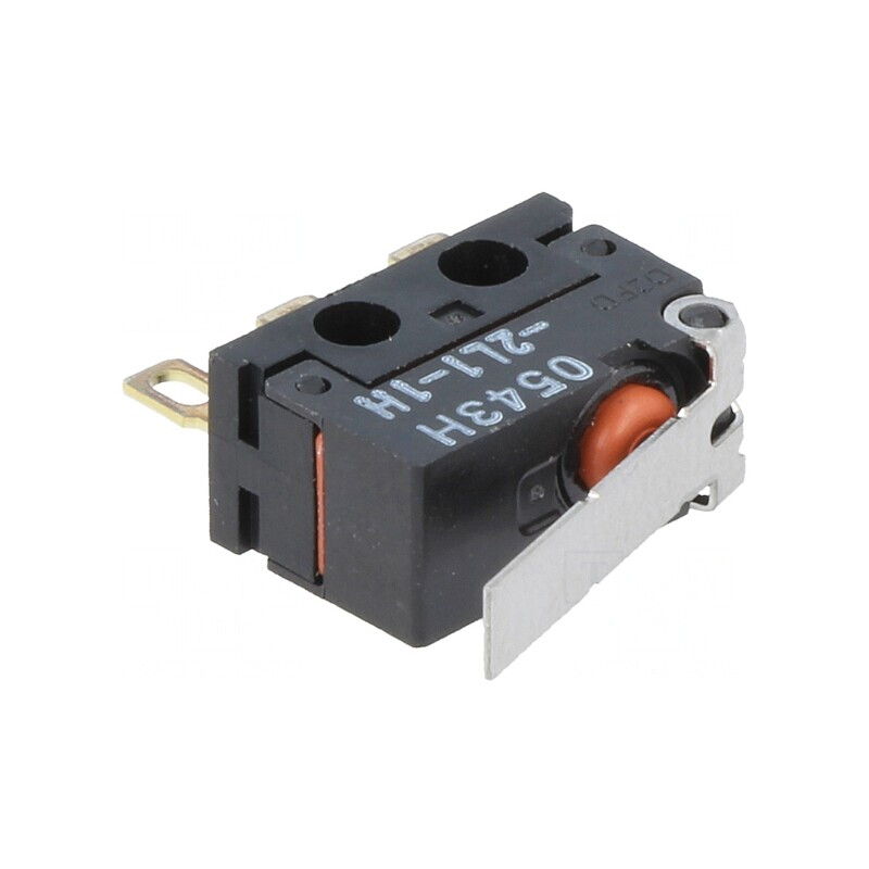 Microîntrerupător cu Manetă 2A  | Electronic-mag.ro | Componente Electronice