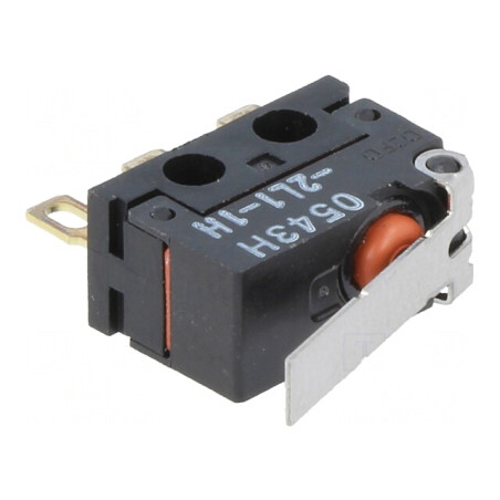 Microîntrerupător cu Manetă 2A  | Electronic-mag.ro | Componente Electronice