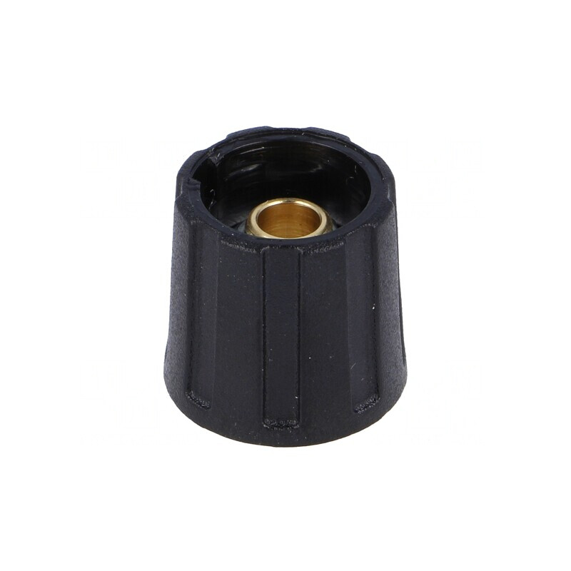 Buton Rotativ Negru ABS 6mm 16x15.5mm | Electronic-mag.ro | Componente Electronice