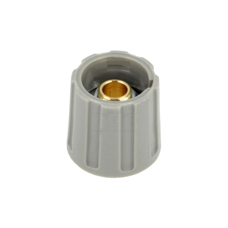 Buton rotativ gri 6mm 16x15,5mm ABS | Electronic-mag.ro | Componente Electronice