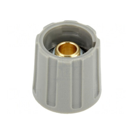 Buton rotativ gri 6mm 16x15,5mm ABS | Electronic-mag.ro | Componente Electronice