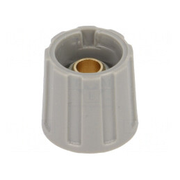Buton rotativ gri 6,35mm 16x15,5mm ABS | Electronic-mag.ro | Componente Electronice